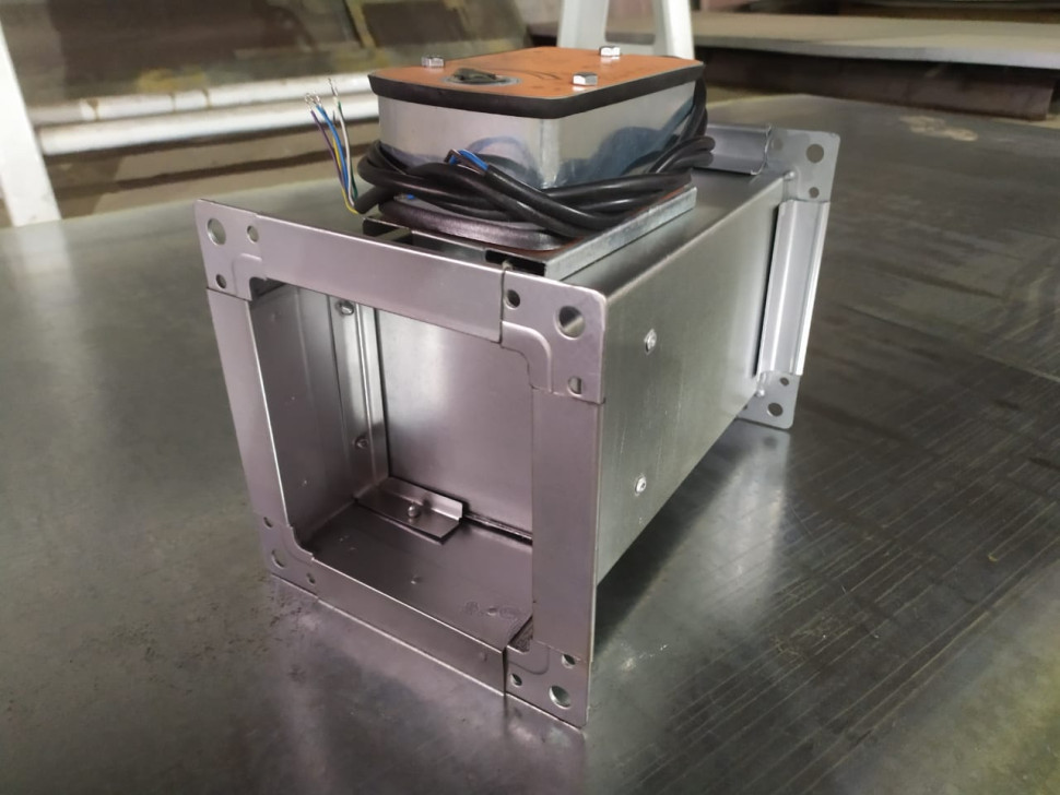 Клапан противопожарный НО-100*100-SM220